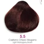 TMT Milano Art Collection Crema Colorante Luminacolor 5.5 Castaño Claro Marrón Caoba 100ml - 1